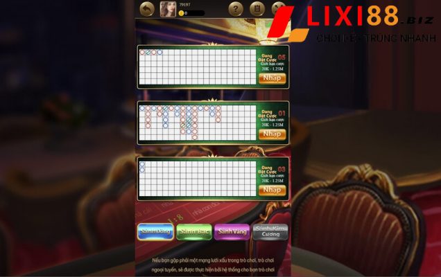 Hấp dẫn cùng game bài baccarat tại lixi88