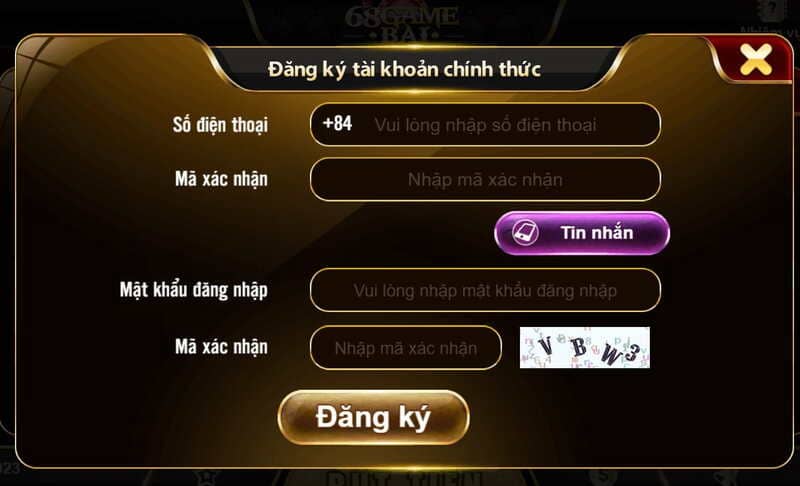 Đăng ký tài khoản 68 game bài để giải trí và kiếm tiền