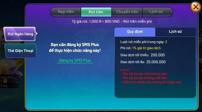 Rút tiền nhanh chóng tại rio66 không làm khó hội viên